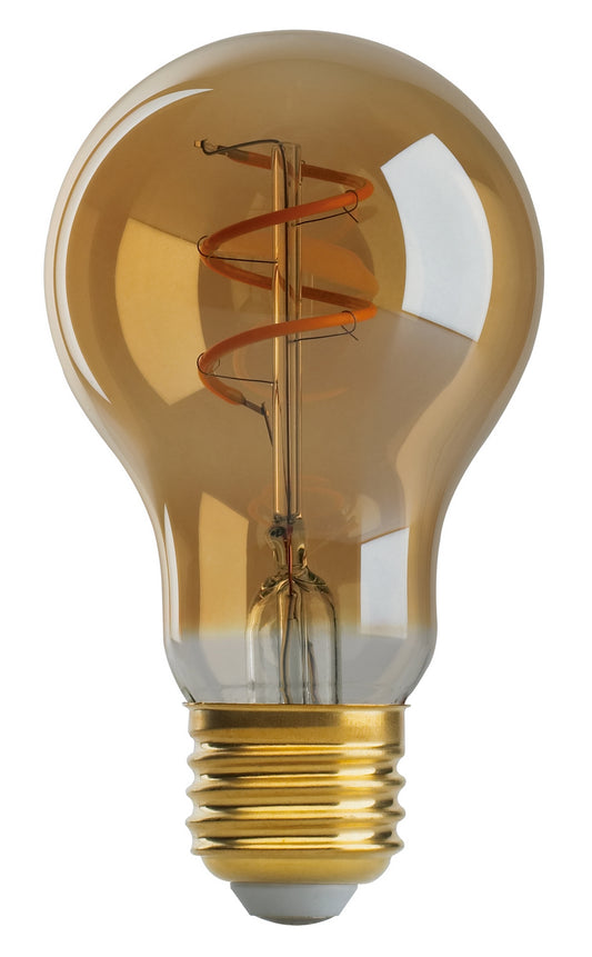 (4-Pack) Light Bulb in Transparent Amber