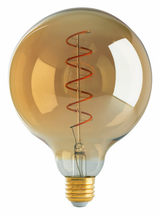 (4-Pack) Light Bulb in Transparent Amber