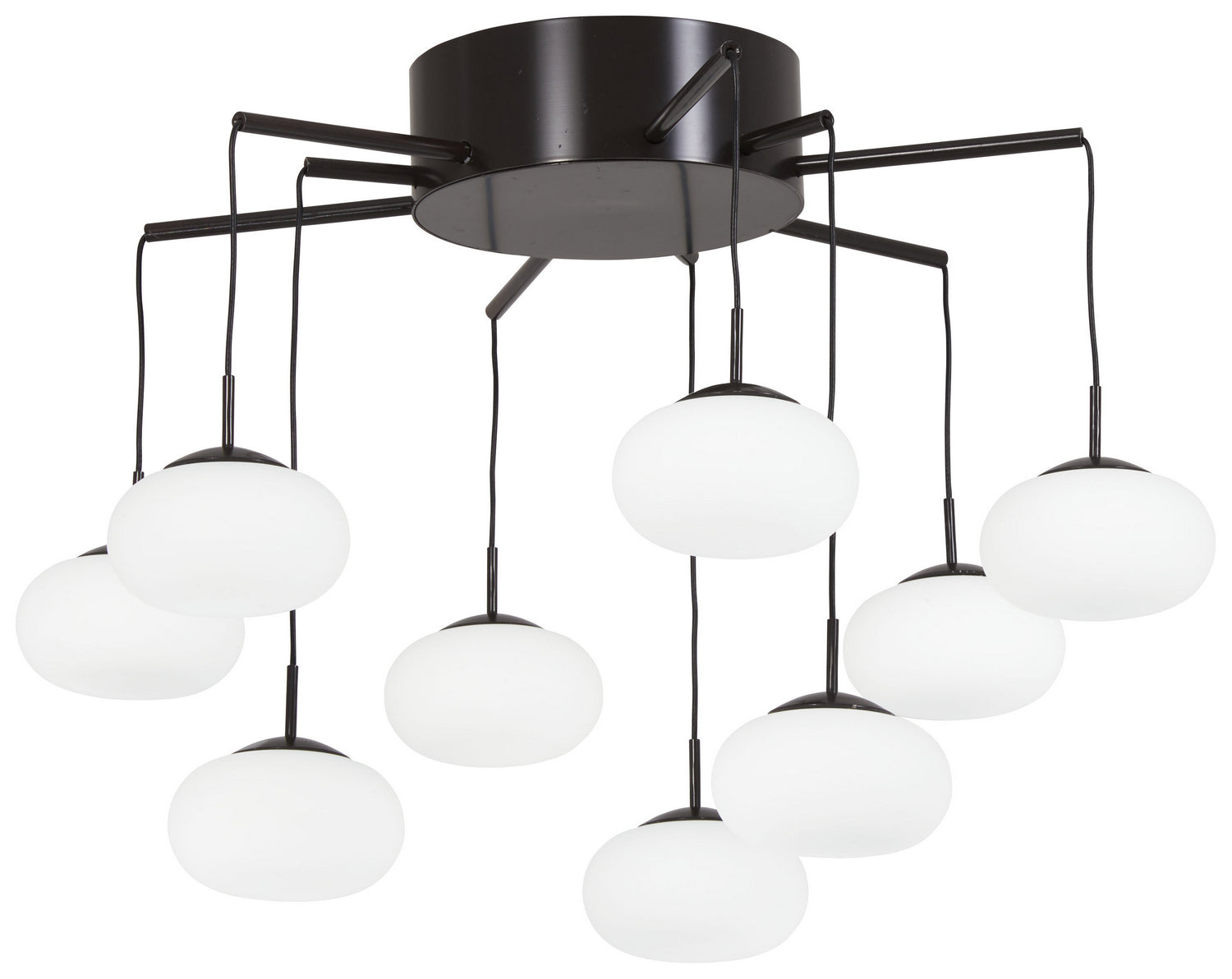 George Kovacs - P8236-671-L - LED Chandelier - George's Web - Bronze With Gold Dust