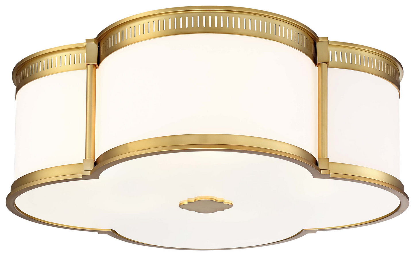 LED Flush Mount in Liberty Gold