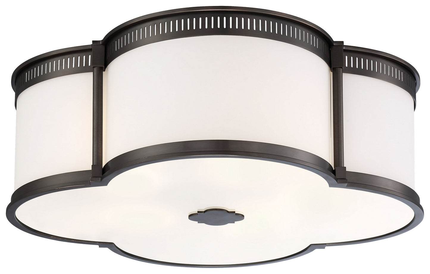 Flush Mount LED Flush Mount in Harvard Court Bronze