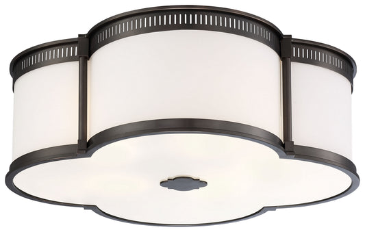 Flush Mount LED Flush Mount in Harvard Court Bronze