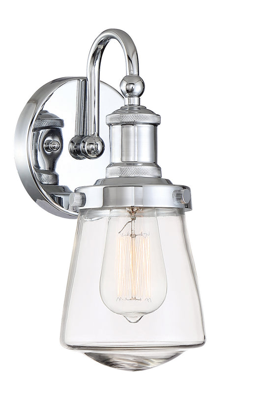 Taylor One Light Wall Sconce in Chrome