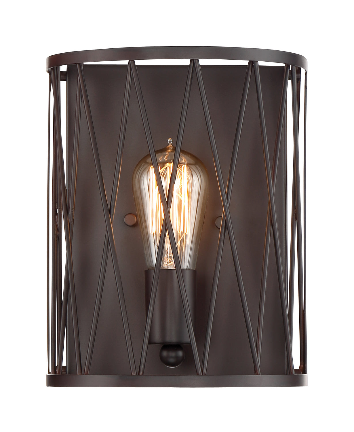 Arris One Light Wall Sconce in Vintage Bronze