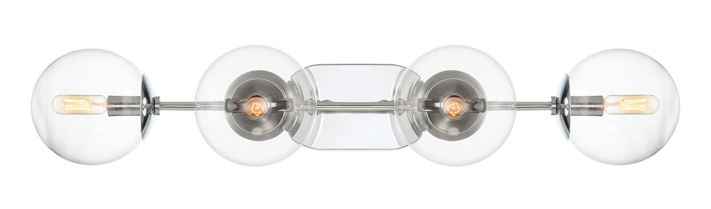 Welton Four Light Bath in Chrome