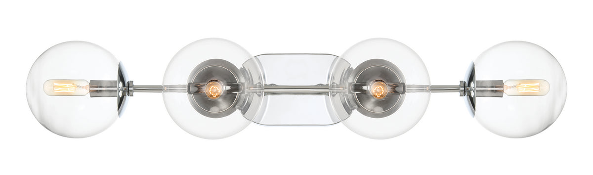 Welton Four Light Bath in Chrome