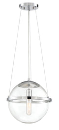 Welton One Light Pendant in Chrome