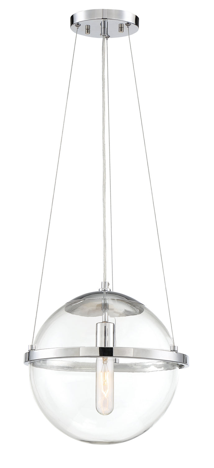 Welton One Light Pendant in Chrome