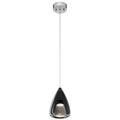 Zin LED Mini Pendant in Chrome