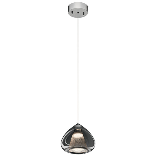 Zin LED Mini Pendant in Chrome