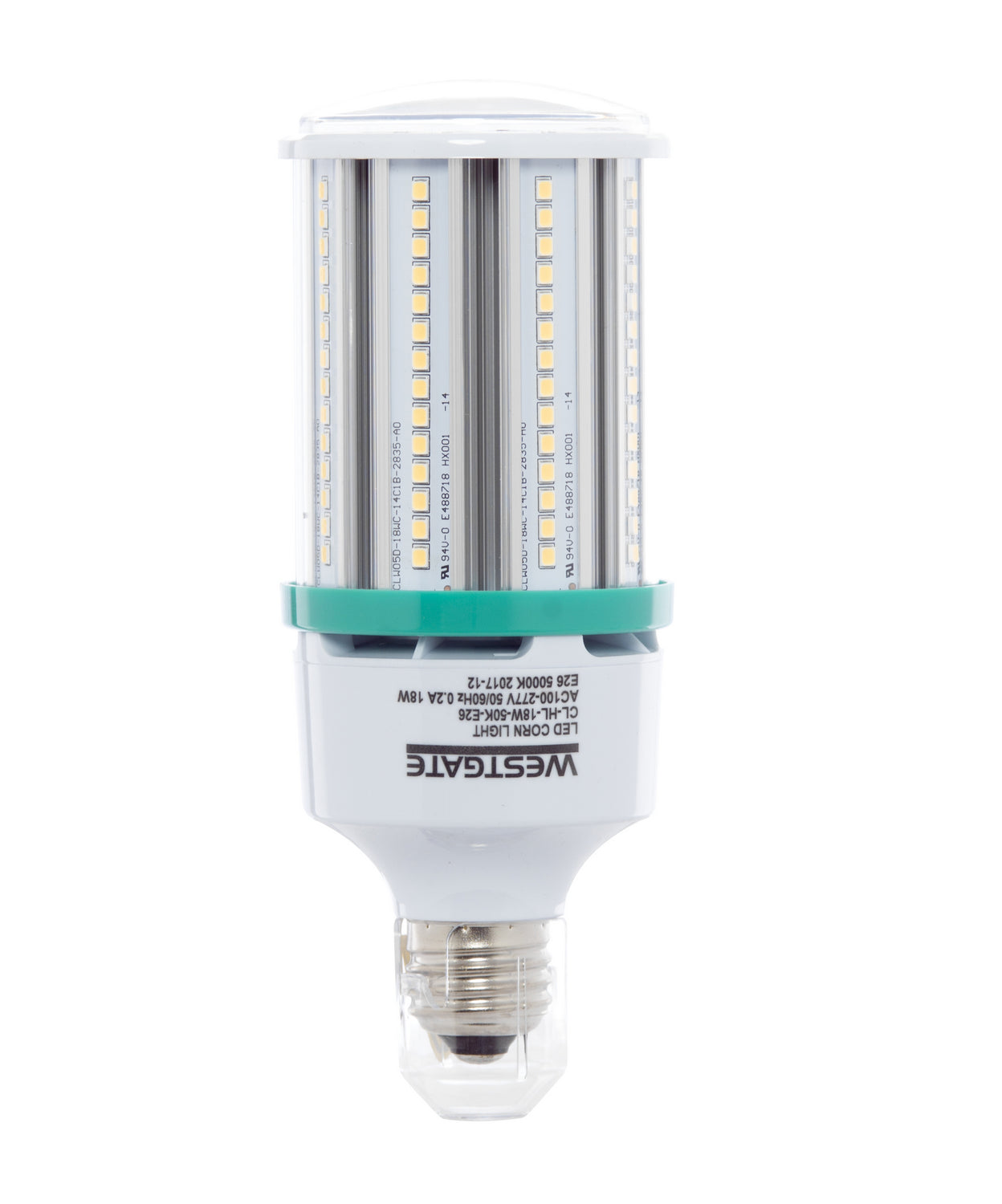 Westgate - CL-HL-14W-30K-E26 - High-Lumen LED Corn Lamp With Up Light - White