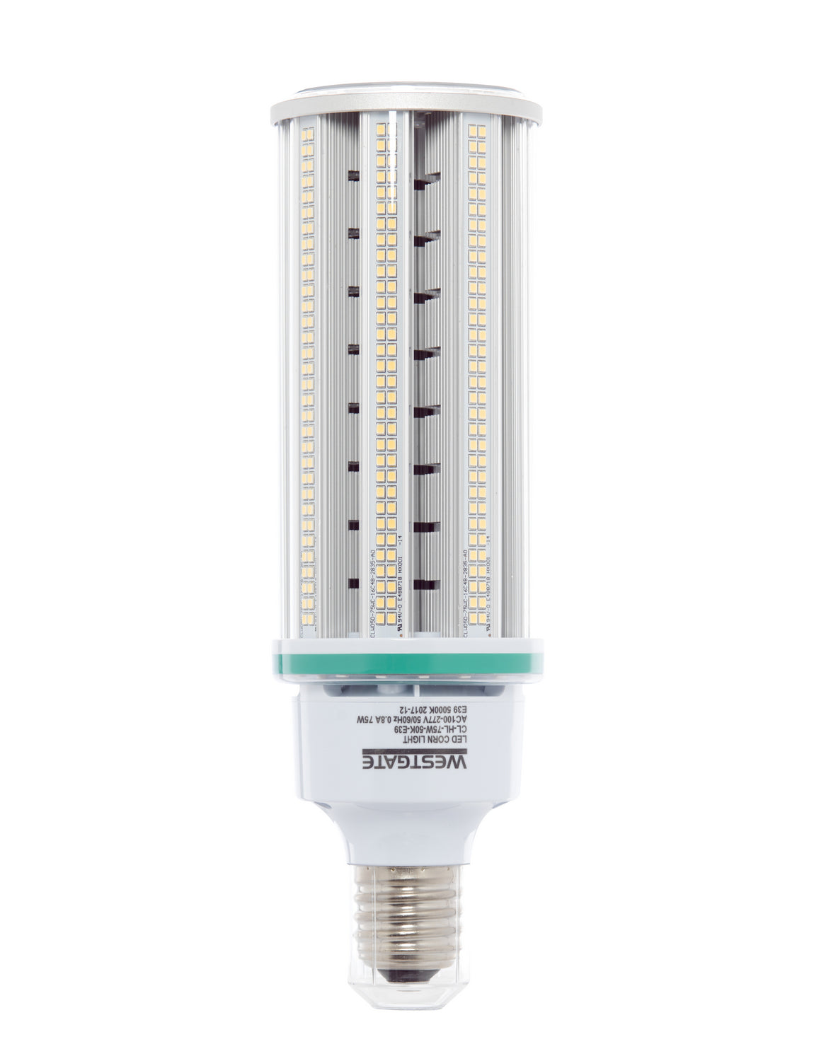 Westgate - CL-HL-75W-50K-E39 - High-Lumen LED Corn Lamp With Up Light - White