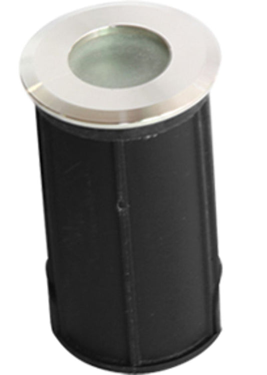 In-Ground Light in Brushed Nickel