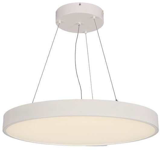 Westgate - SCR-24D-50K-D - LED Architectural Round Suspended Down Light - White