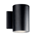 LED Outdoor Wall Mount in Textured Black