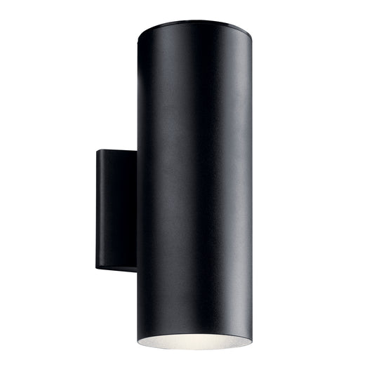 LED Outdoor Wall Mount in Textured Black