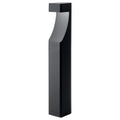 One Light Bollard in Textured Black