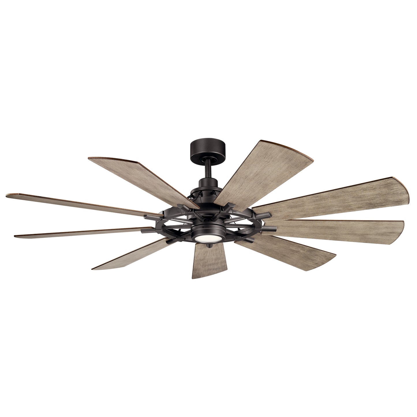 Gentry 65"Ceiling Fan in Anvil Iron