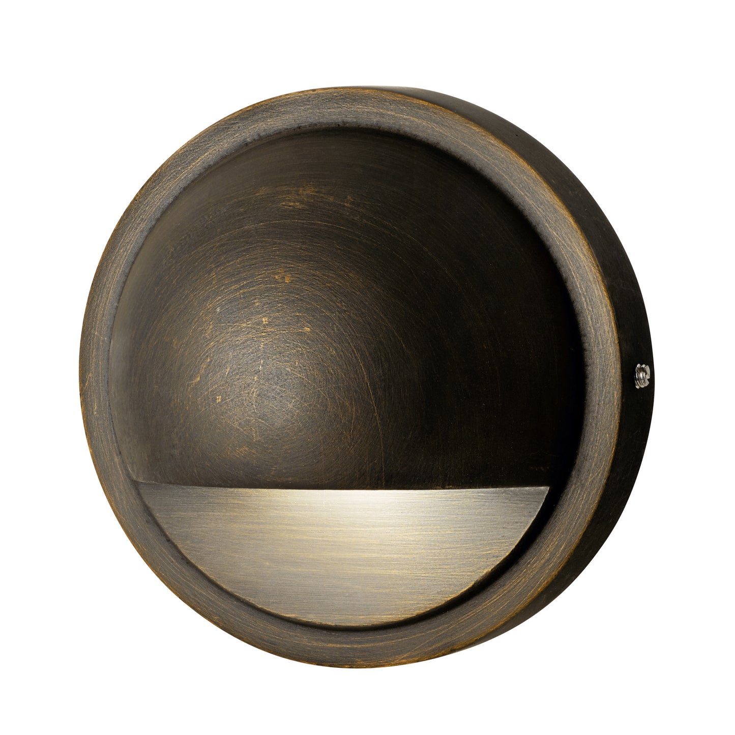 Cbr Led Integrated LED Deck Light in Centennial Brass