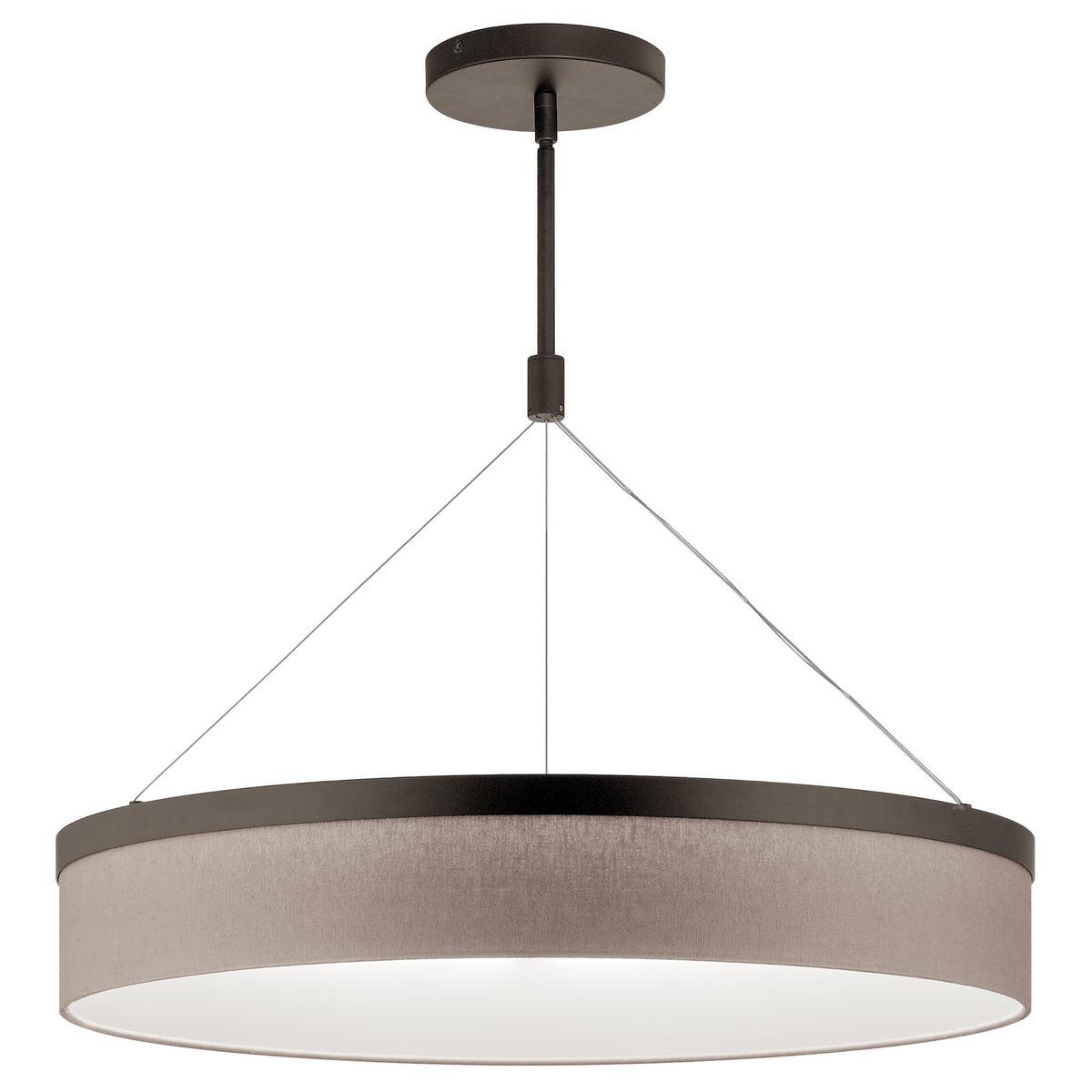 Mercel LED Chandelier in Olde Bronze
