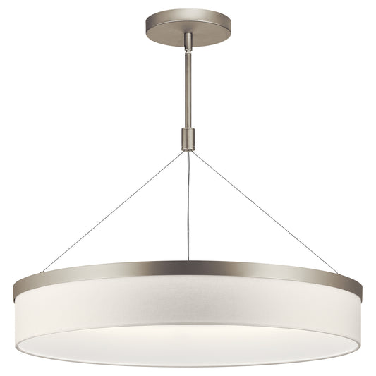 Mercel LED Chandelier in Satin Nickel