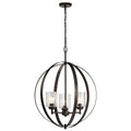 Winslow Three Light Chandelier in Olde Bronze