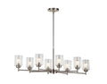 Winslow Eight Light Chandelier in Brushed Nickel