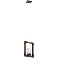 Marimount One Light Mini Pendant in Auburn Stained