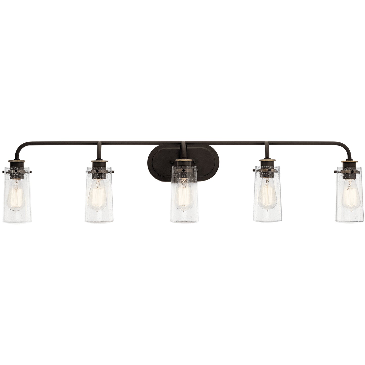 Braelyn Five Light Bath in Olde Bronze