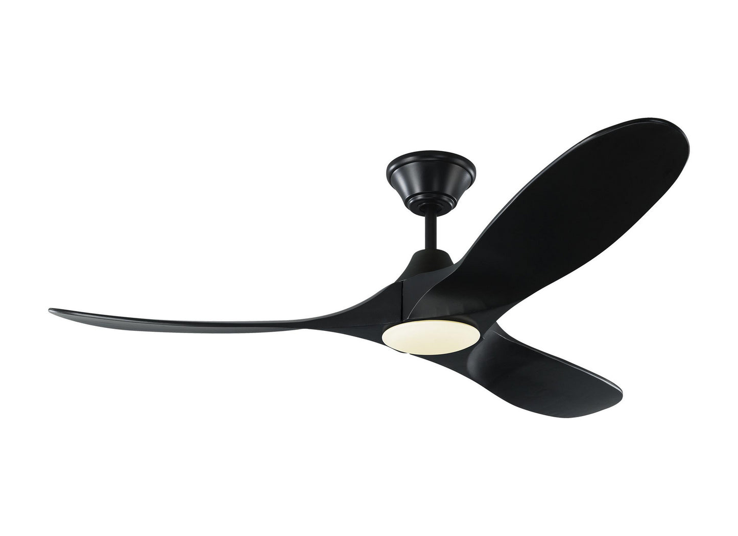 Maverick 52" Ceiling Fan in Matte Black