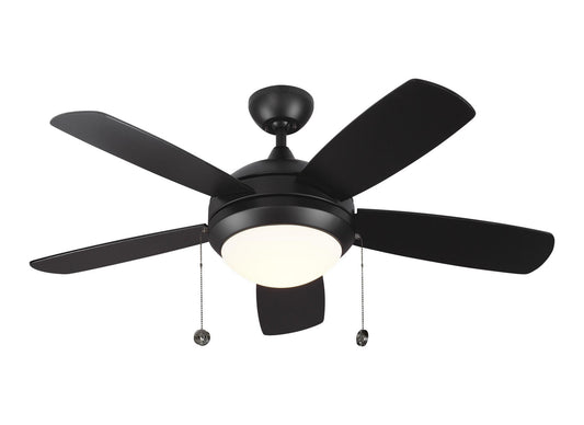Discus 44" Ceiling Fan in Matte Black