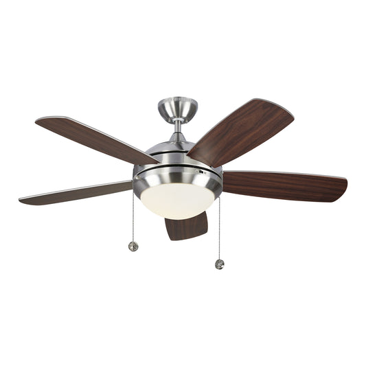 Discus 44" Ceiling Fan in Brushed Steel