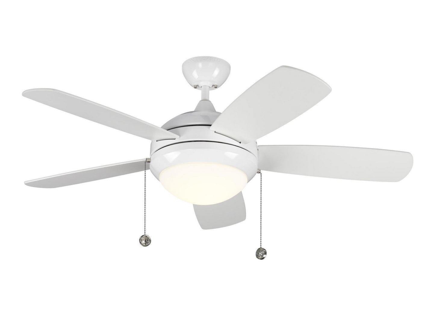 Discus 44" Ceiling Fan in White