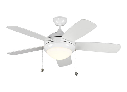 Discus 44" Ceiling Fan in White