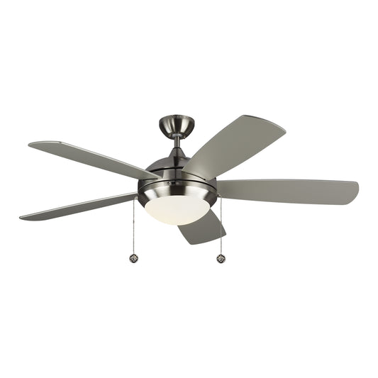 Discus 52" Ceiling Fan in Brushed Steel