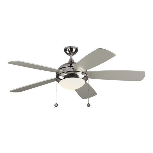 Discus 52" Ceiling Fan in Polished Nickel