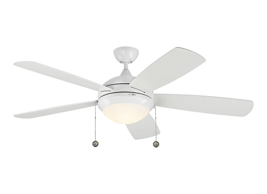 Discus 52" Ceiling Fan in White