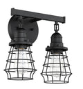 Craftmade - 50602-FB - Two Light Vanity - Thatcher - Flat Black