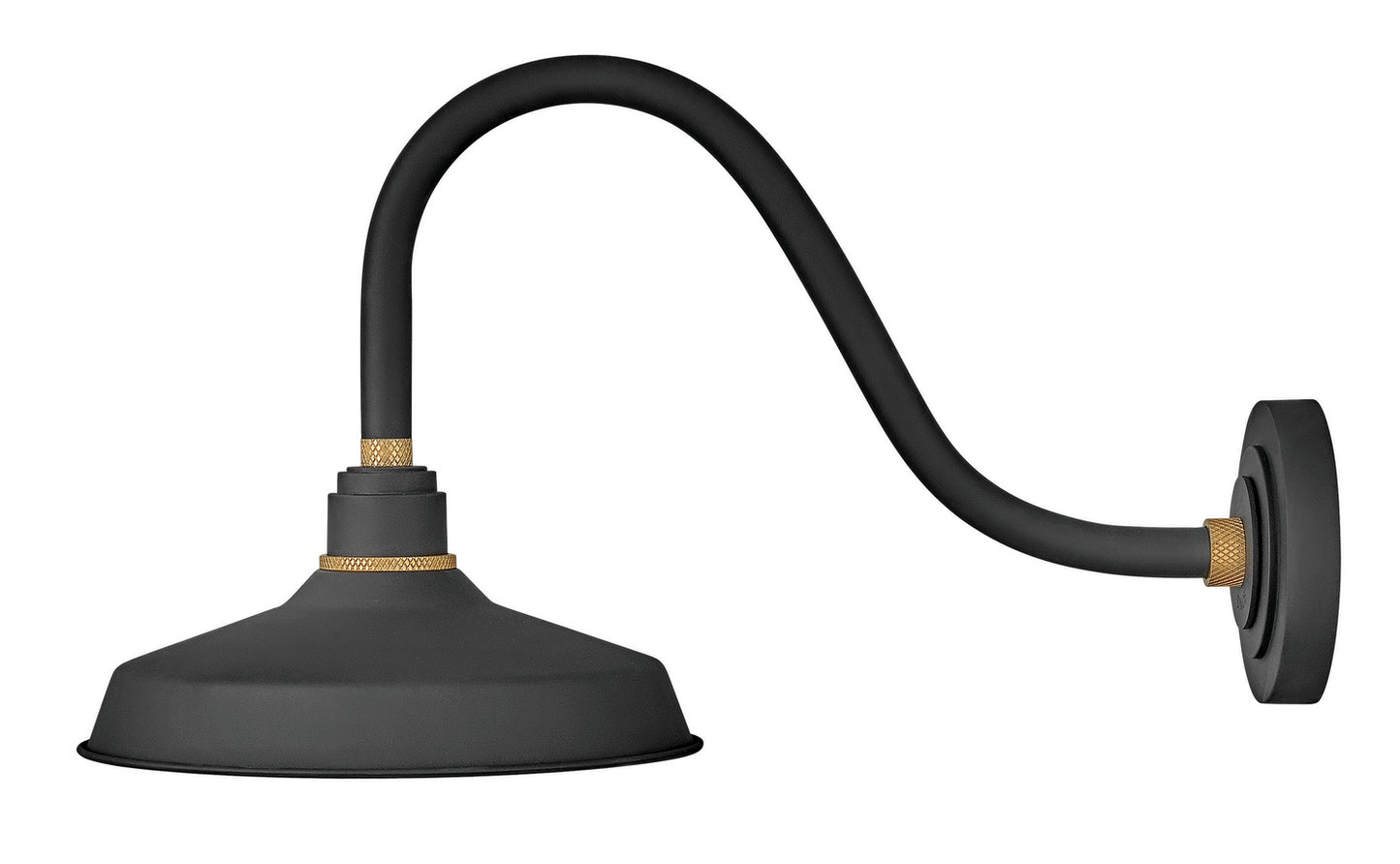 Foundry Classic LED Barn Light in Textured Black