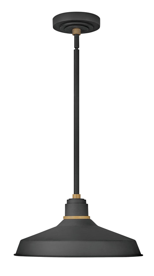Hinkley - 10483TK - LED Convertible Pendant Barn Light - Foundry Classic - Textured Black