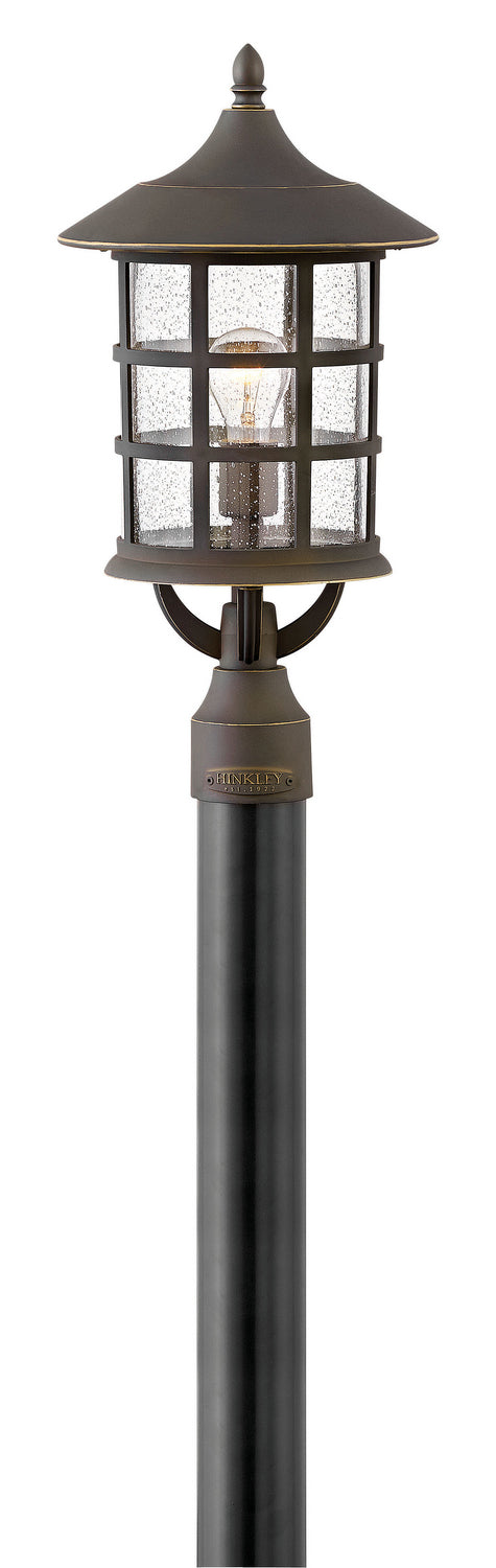 Freeport Coastal Elements LED Post Top or Pier Mount Lantern in Oil Rubbed Bronze