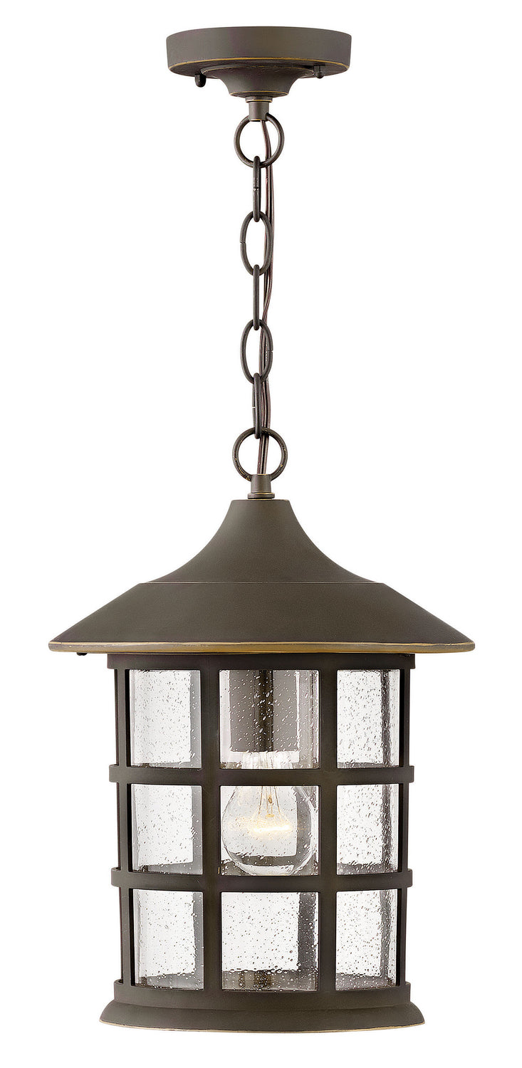 Freeport Coastal Elements LED Hanging Lantern in Oil Rubbed Bronze