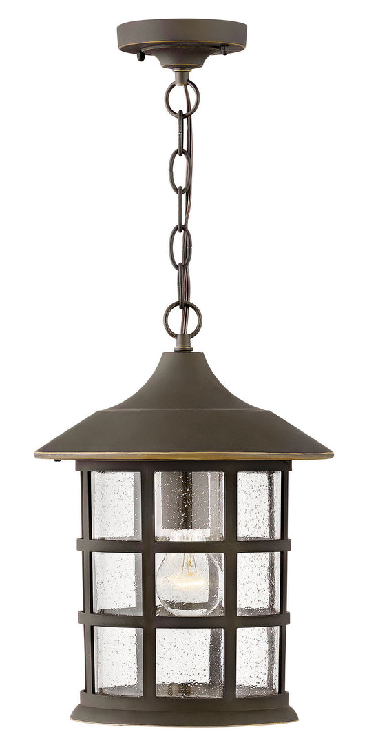 Freeport Coastal Elements LED Hanging Lantern in Oil Rubbed Bronze