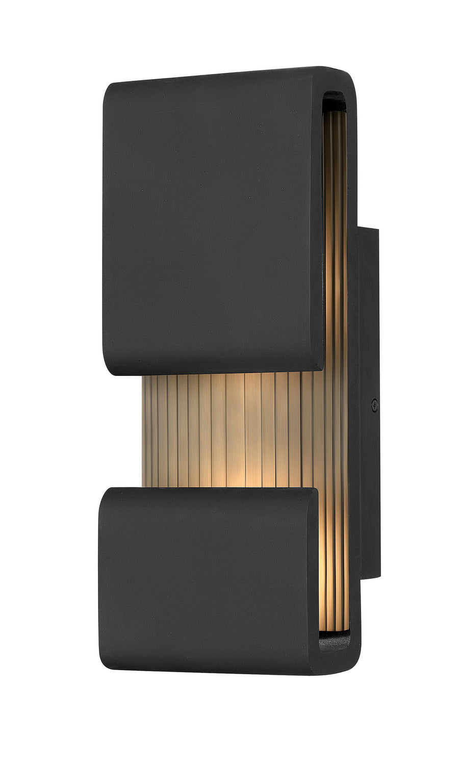 Contour LED Wall Mount in Black