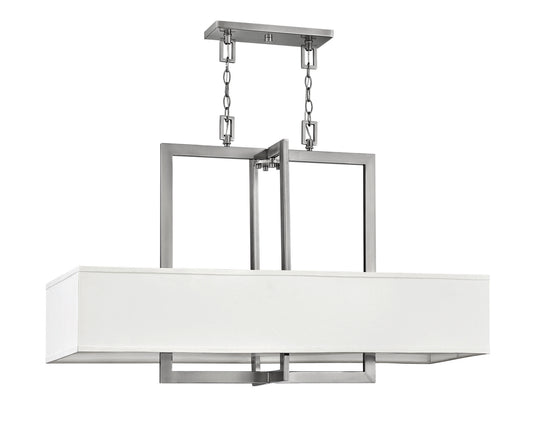 Hampton LED Pendant in Antique Nickel