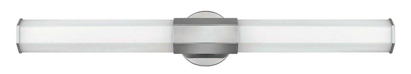 Facet LED Vanity in Polished Nickel