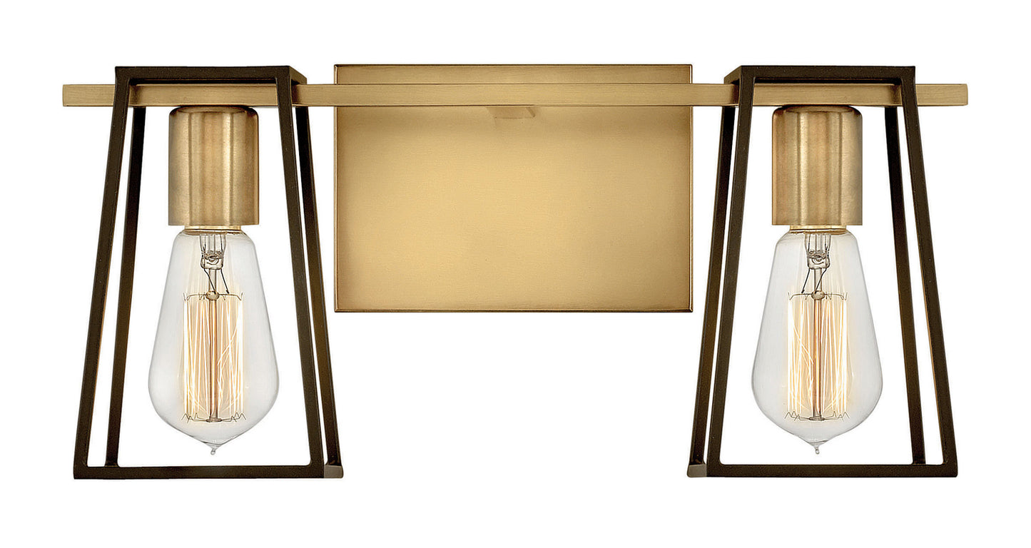 Filmore LED Vanity in Heritage Brass