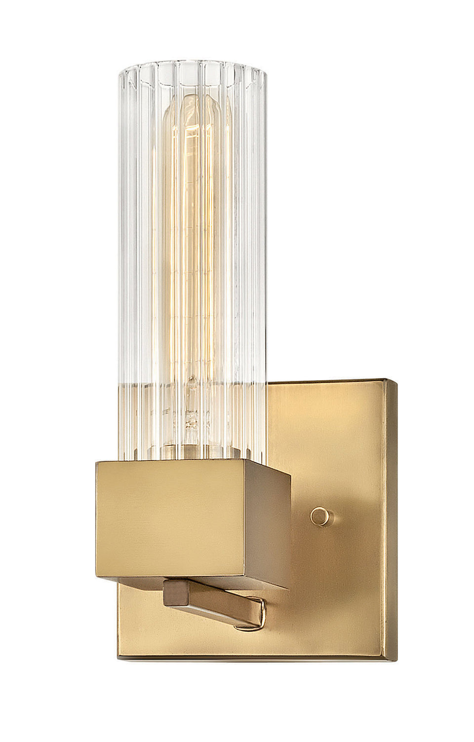 Xander LED Vanity in Heritage Brass