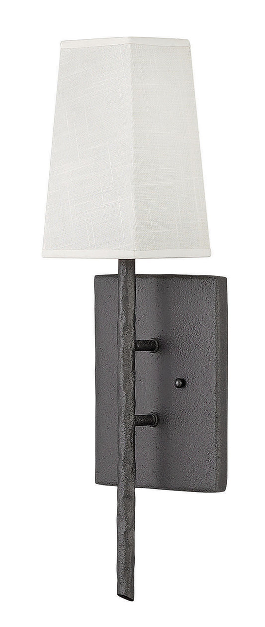 Tress LED Wall Sconce in Forged Iron
