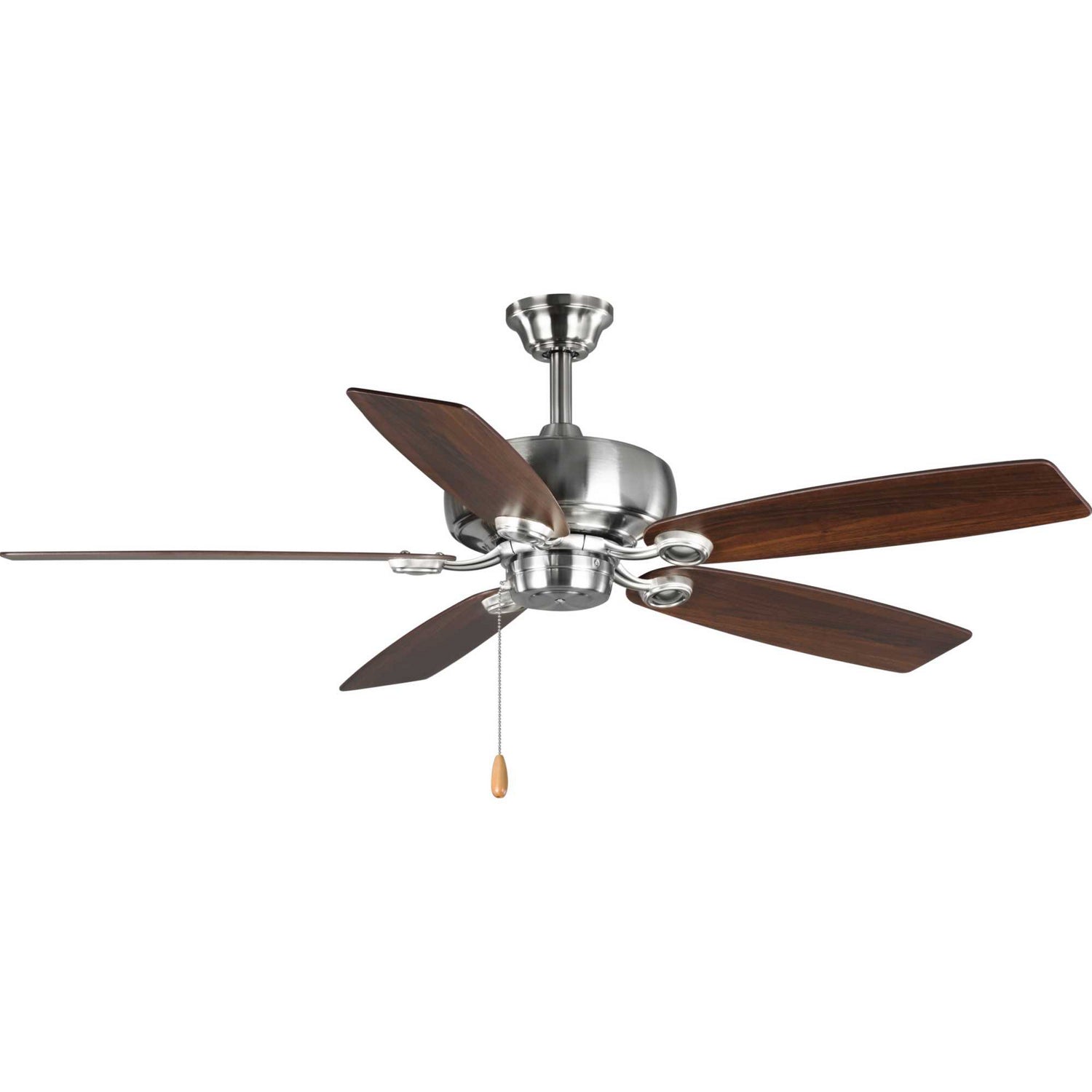 Progress Lighting - P250016-009 - 52" Ceiling Fan - Performance Builder - Brushed Nickel